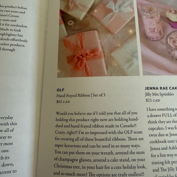 OLF for the Jilly Box Luxe Chiffon Ribbon - Picture 5 of 5